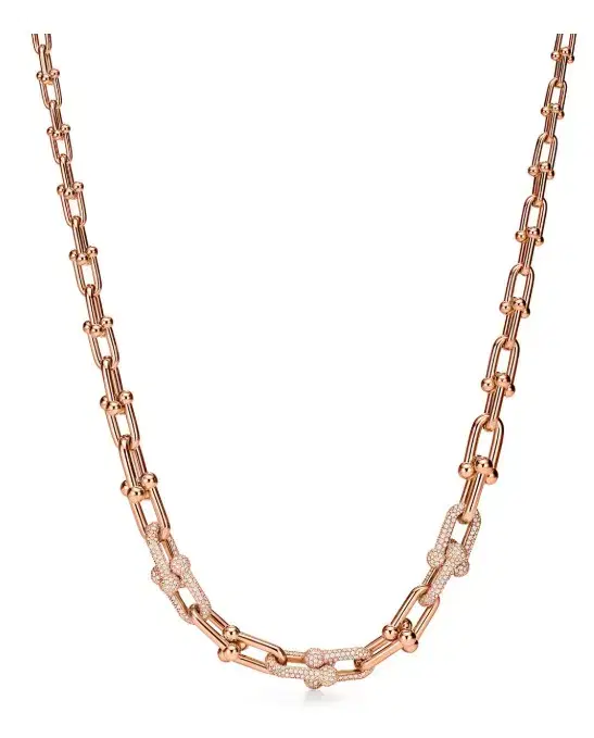 Tiffany & Co. Return to Tiffany Tiffany Pink Heart Tag Bead Bracelet Silver